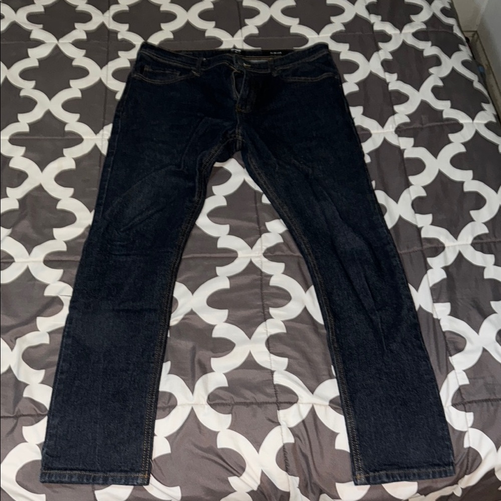 Men's Dark Wash Denim Jeans